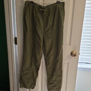 Time and Tru Women's Green Cargo Pants